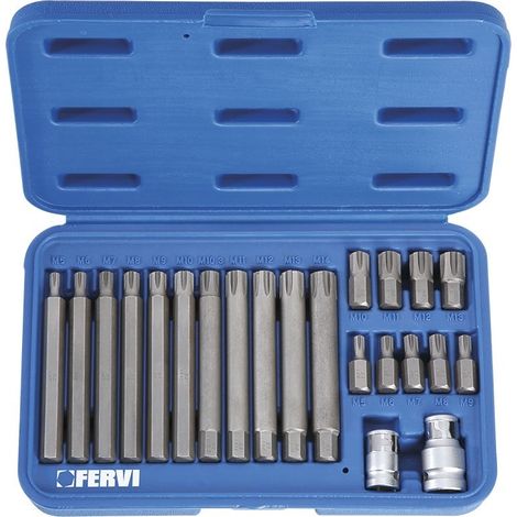 Juego de insertos ribe 22 Pz FERVI