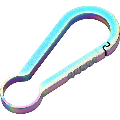 Mousqueton Polyvalent de Sécurité pour Randonnée et Sports Extérieurs (Multicolore) (1/4)