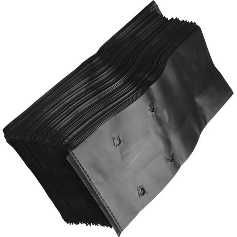 (17 x 30 cm)Lot de 100 sacs de pépinière en plastique pour la culture de fruits, légumes, plantes, fleurs, sacs de culture épais avec trous respirants