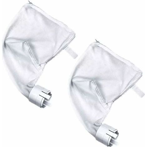 Paquete de 2 bolsas de filtro de repuesto con cremallera para limpiafondos Polaris 360 y 380. (1/3)