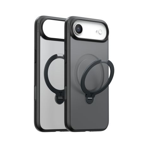 Étui Torras Ostand Spin - Compatible MagSafe pour iPhone Air (noir) (1/2)