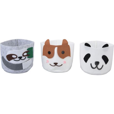 à plantes en forme de panda paresseux et chien fait main pot (1/5)