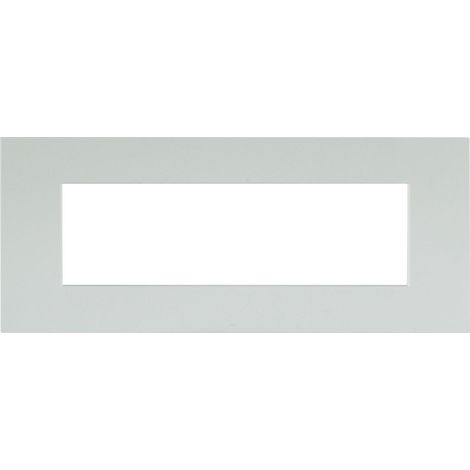 Placca 7 moduli easy smart sistema 44 Bianco Ave Whitek 44PSME7BO