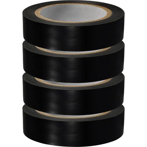 Ruban électrique Enveloppe haute température imperméable anti-UV  Lot de 4 Bandes Électriques Ignifuges Pour extérieur maison industrie automobile véhicule équipement câbles et (1/5)