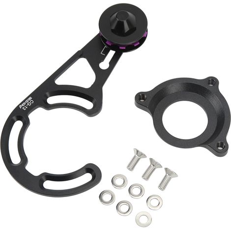 Kettenführung aus Aluminiumlegierung mit Kettenspanner und Stabilisator, kompatibel mit Mountainbikes. (1/5)