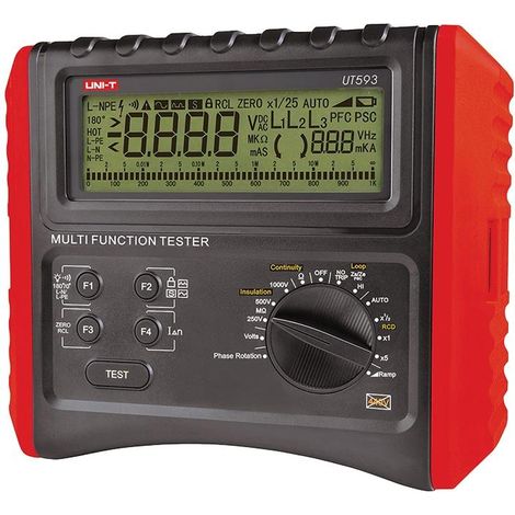 Unit UT-593 Multimetro Multifunzione Professionale Elettrico (1/2)