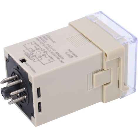 Digitales Zeitverzögerungsrelais ATS48A-20 mit LED-Anzeige, Zeitbereich 0,1 s bis 99,9 s, 380 V AC (1/5)