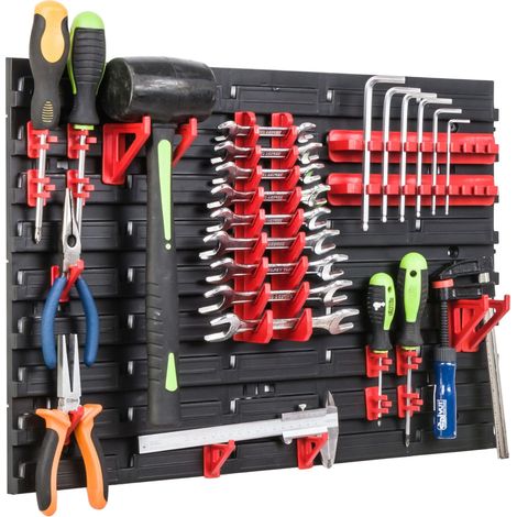 Panneau à outils d'atelier 57x39 cm + Poignées (1/5)