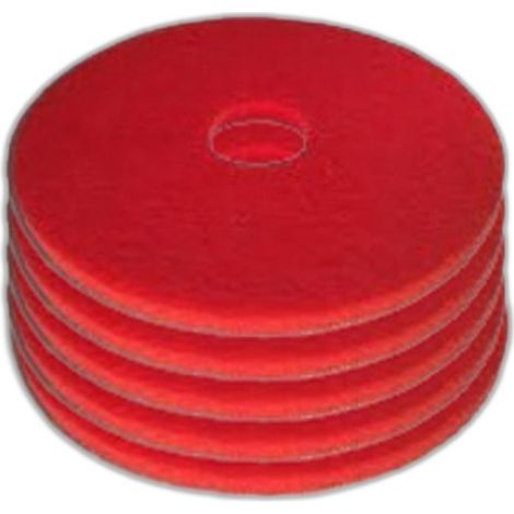 Lot de 5 disques rouge diamètre au choix - 3M - Les disques abrasifs (1/2)