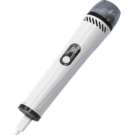 Lime à ongles électrique pour animaux (chiens et chats) avec aspirateur intégré, éclairage LED et chargement USB – Soin des griffes et manucure (1/5)