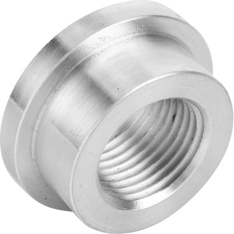 Raccord à souder bride femelle NPT 3/8 aluminium, pièce de rechange pour véhicule, accessoire de montage (1/5)