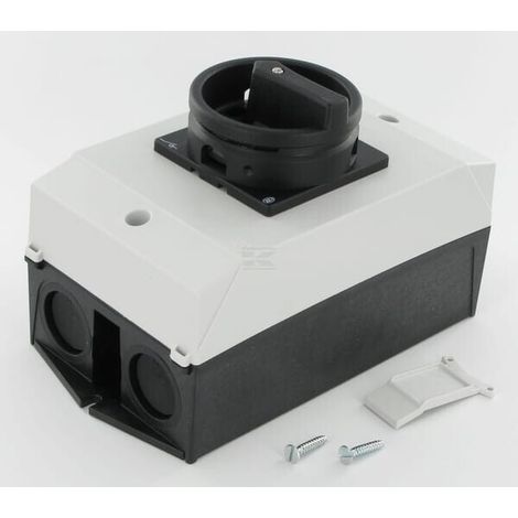 Conmutador levas 3P+N'25A BK EATON P125I2SVBSWN