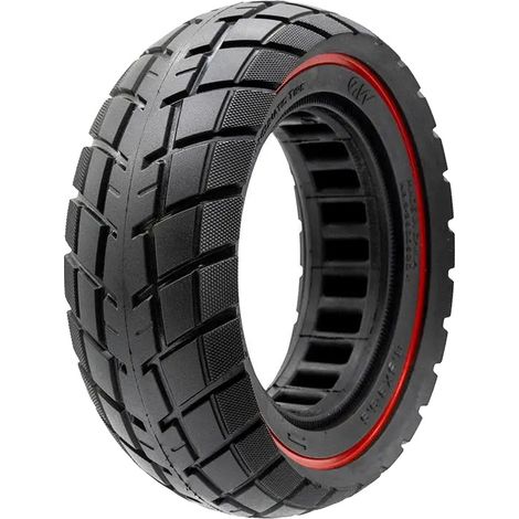 Neumático para monociclo eléctrico, resistente a pinchazos, apto para todo terreno, 1 rueda 8.5X3 Rojo (1/2)