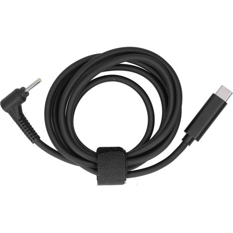 Câble charge Type C pour ordinateur portable, bloc alimentation rapide, interface DC 2,5x0,7mm, chargeur secteur (1/5)