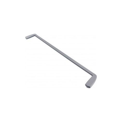 Profilé arrière pour Clayette, étagère 476X55 mm (C00281600) Réfrigérateur, congélateur ARISTON HOTPOINT, INDESIT