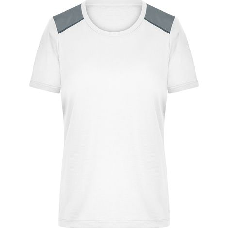 James & Nicholson Running T-Shirt Damen JN1383 Gr. XL white