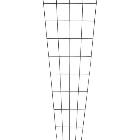 Wand-Fächer-Gitter 75x200 cm Anthrazit - Louis Moulin