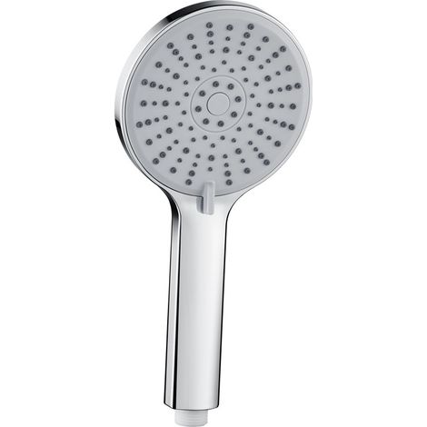 Pommeau de douche à trou, pommeau de douche universel anti-obstruction et sans pressurisation pour chauffe-eau de salle de bain, pommeau de douche classique pour usage domestique
