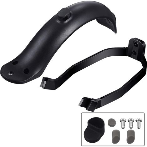 Garde-boue arrière et support de remplacement pour trottinette M365/M365 Pro avec vis et cache-vis