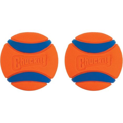 Jetez-le Jouet pour chien Super Ball, balle flottante en caoutchouc hautement élastique et durable, jouet pour chien compatible avec lanceur (1/4)