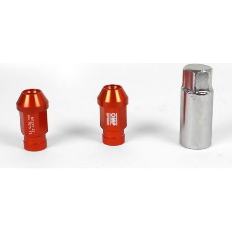 Set Tuercas OMP 7075 Naranja 20 uds M14 x 1,25 (1/3)