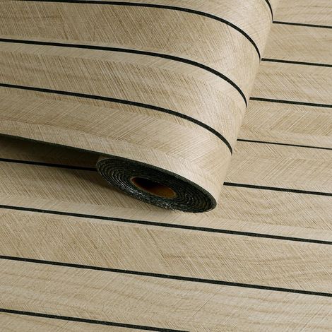 Panneau Mural Decoratif 3D Autocollant Panneaux muraux 30cm x 500cm Chêne Clair Effet Bois Herringbone Revetement Mural Intérieur Salon Chambre Bureau Papier Peint Mural Impermeable (1/5)
