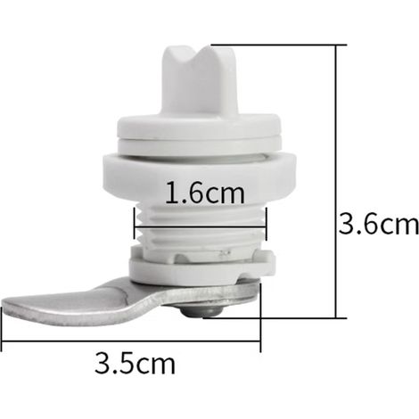 Accessoires pour VR : Serrure sans clé, serrure universelle pour porte de cabine, serrure rotative pour porte de cabine (1/2)