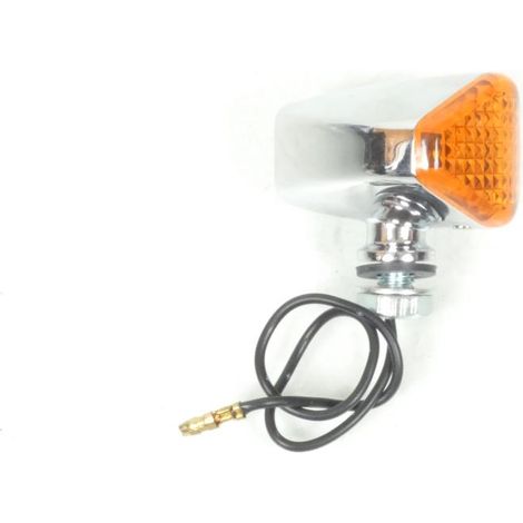 Universal-Blinker Diamant verchromt für Zweirad Motorrad Roller (1/5)
