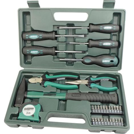 Brüder Mannesmann Set de herramientas 31 piezas 29031 (1/2)
