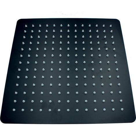 BLACK SLIM 30 METAL SQUARE SHOWER HEAD (1/5)
