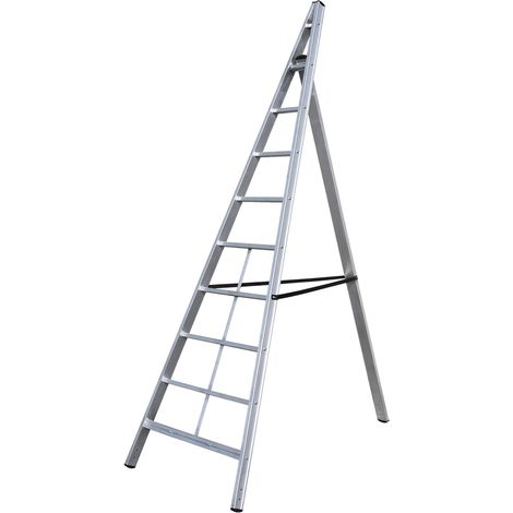 Dreieckige landwirtschaftliche Treppe 'Trittika' 10 Stufen - H. 333