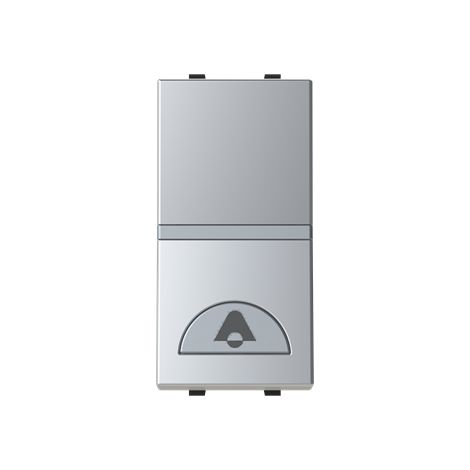 Zenit Poussoir No 1 Module Avec Symbole Carillon Platine 2CLA210400N1301 ABB N2104PL (1/3)