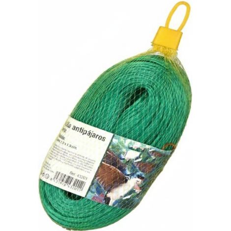 Rete anti-uccelli verde per proteggere i frutti e i semi, 4 x 6 m, quadrati 18 cm
