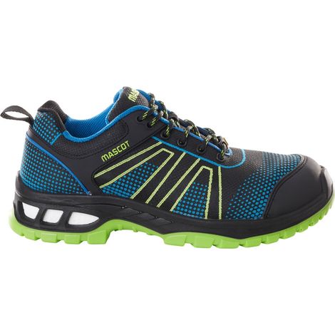 Mascot MASCOT® FOOTWEAR ENERGY Sicherheitshalbschuh S1P ESD SRC DGUV Gr.42 schwarzblau/limonengrün (1/5)