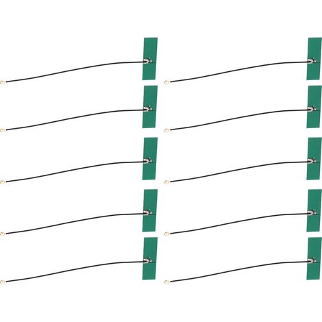 Vollband-2,4G-T-Patch-PCB-Antenne 4,5 dBi mit IPEX-Schnittstelle, integrierte Antenne für die Datenübertragung, Stecker, kompatibel mit drahtlosen Modulen. (1/5)