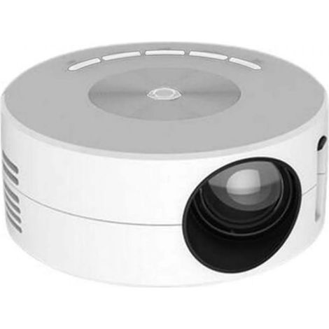 Projecteur Video - 1080p - 30 À 200 Pouces - Connexion HDMI Et USB-C - Réglage Keystone Manuel Et Numérique - Pour Maison Bureau Extérieur - 1 Pièce (1/5)