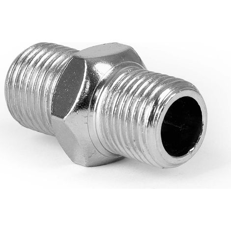 Airbrush Verbindungsstück Adapter mit 2 x 9,51 mm (1/8") AG Luftschlauch Zubehör