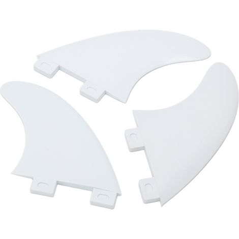 Aileron de surf (1 pièce), remplacement pour planche de paddle en PVC, accessoire de surf extérieur, blanc (1/5)
