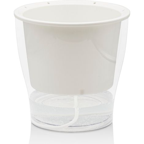 Vaso rotondo autoinnaffiante interni ed esterni 17,3x17 Ason Medium (1/5)