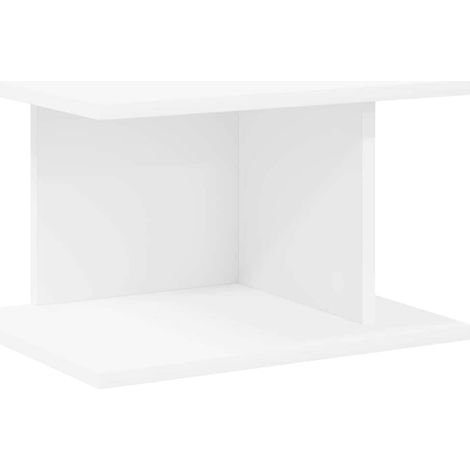 Maison Exclusive - Nachttisch Weiß 40 x 30 x 25 cm Holzwerkstoff