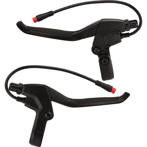 1 Paire de Leviers de Frein Droit & Gauche en Alliage d'Aluminium pour Trottinette Électrique KUGOO M4/PRO 10 Pouces