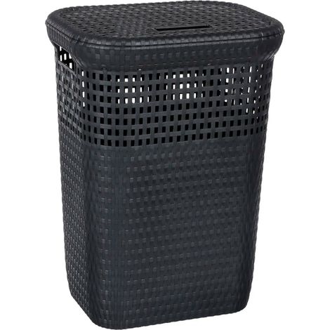 Contenedor de lavandería 60 l de ratán (1/5)