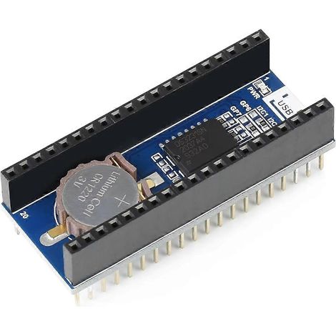 Module d'horloge temps réel DS3231 (RTC) pour Raspberry Pi PICO 2W/2W/PICO2/RP2350 - Carte d'extension pour projets (1/5)