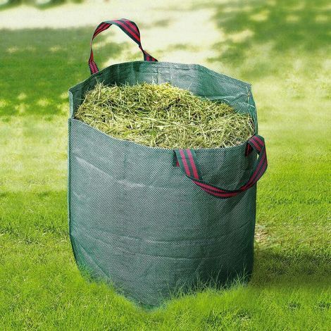 Royaluxe - 272L Gartensäcke mit Griffen - Faltbare, wasserdichte Gartenabfallsäcke, beständig gegen Pflanzenreste (1/5)