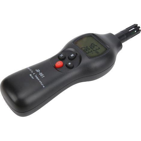 JD-861 Thermomètre et hygromètre - Outil de mesure multifonctionnel portable à affichage numérique (1/5)