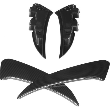 2 pièces grille d'aération pare-chocs arrière style fibre de carbone pour Mercedes CLA C118 CLA35 CLA45 AMG 2020-2021 (1/5)
