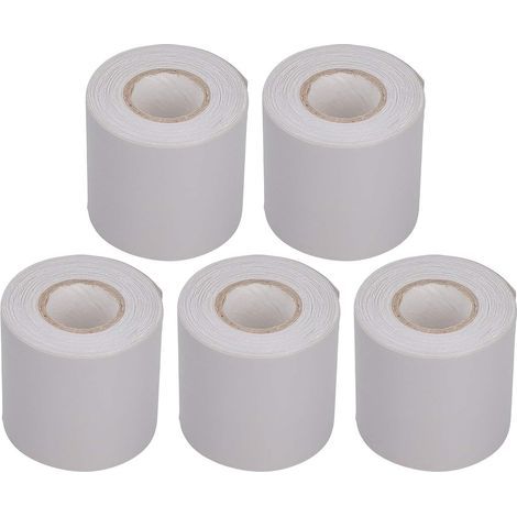 5-teiliges Schlauchband für Klimaanlagen, 6 cm breit, 11 Meter lang – graues PVC-Klebeband zum Schutz von Schläuchen, zur Isolierung, für Kupferrohre, elektrische Steckverbinder und Zubehör für Hausha (1/5)