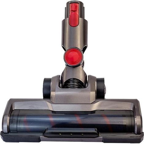 Rouleau brosse électrique compatible pour Dyson V8 Fluffy, tête de nettoyage pour sols, efficace sur les poils d'animaux et poussières. (1/5)