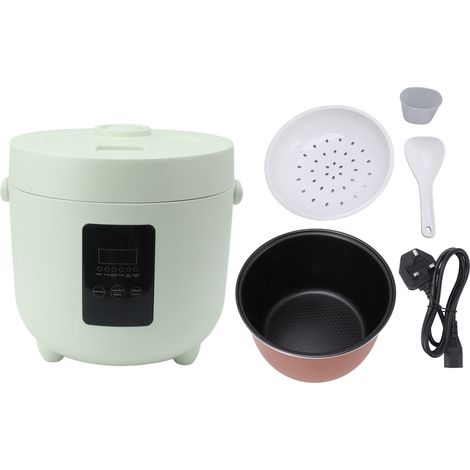Autocuiseur électrique 900W 5L, mijoteuse intelligente cuiseur à riz, 220V prise UK vert (1/5)