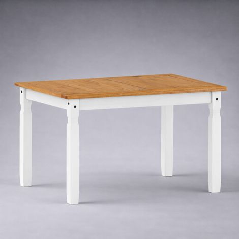 Corona White 4'0" Dining Table (1/4)